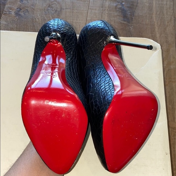 Christian louboutin Crocodile Fastissima Booties - Picture 6 of 8